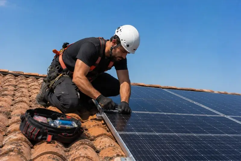 Maintenance et monitoring de panneaux solaires à Dax
