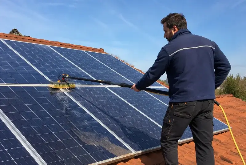 Nettoyage et entretien de panneaux solaires à Dax